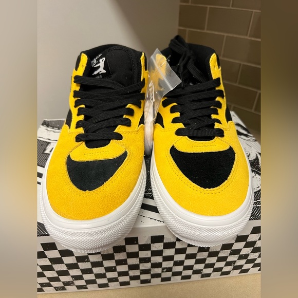 VANS x Bruce Lee "Skate Half Cab" Sneakers Black/Yellow Skate Shoes - Picture 15 of 15